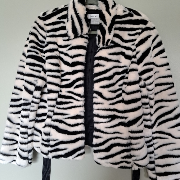 Nine West faux fur jacket - Picture 4 of 6